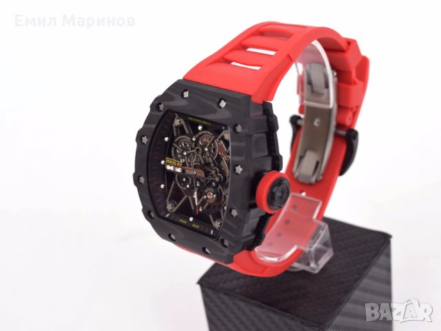 Часовник Richard Mille rm35-2 carbon Ричард Карбон, снимка 6 - Мъжки - 26801536