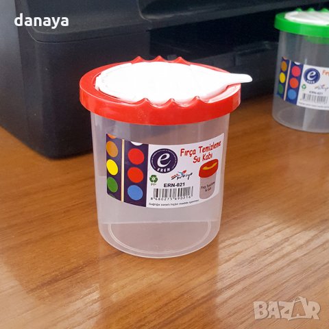 2169 Чашка за рисуване с капаче, снимка 3 - Ученически пособия, канцеларски материали - 32961599