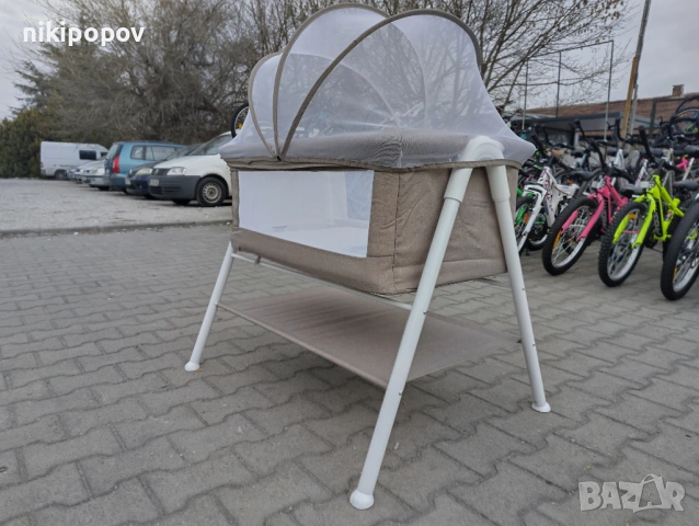 MONI Бебешко легло KALINIHTA бежов, снимка 3 - Кошарки - 53565202