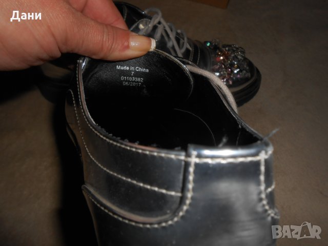 Дамски обувки ASOS - MAYFLOWER  Embellished Flat Shoes, снимка 14 - Дамски елегантни обувки - 26638206