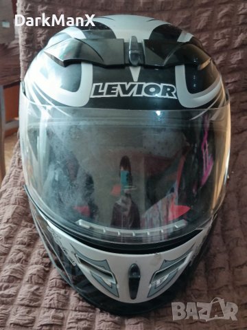 Каска за мотор Levior, снимка 2 - Аксесоари и консумативи - 39596809