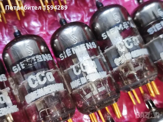 Висококачествени аудио лампи / радио лампи / SIEMENS CCa / E88CC , снимка 3 - Други - 50231440