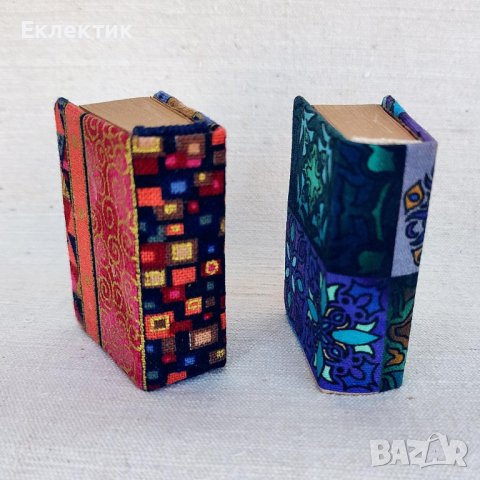 Миниатюрни ръчно подвързани тефтерчета, снимка 9 - Други - 43183360