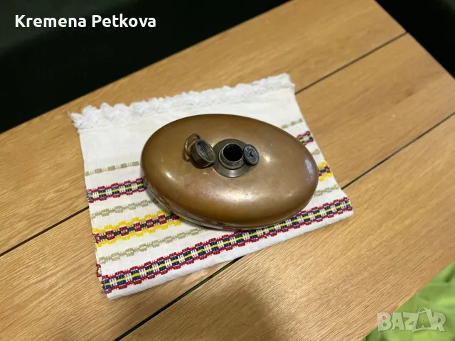 Стар военен нагревател., снимка 2 - Антикварни и старинни предмети - 48932946