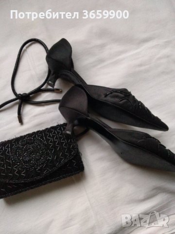 Официален комплект-обувки +чантичка, снимка 11 - Чанти - 39963462