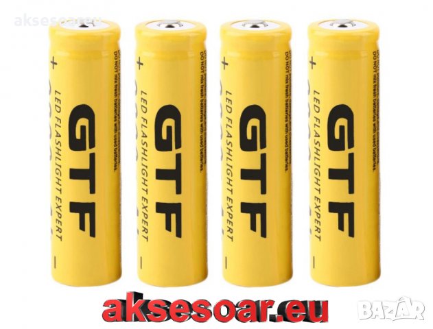 2 бр. 3.7V 18650 9800 mAh литиево-йонна акумулаторна батерия за LED фенерче челник лазер електронни , снимка 18 - Батерии, зарядни - 38251304