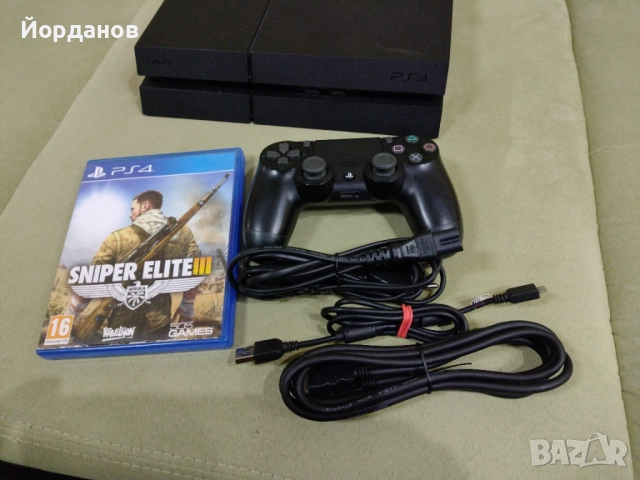 Playstation 4 500gb. комплект , снимка 3 - PlayStation конзоли - 52060541