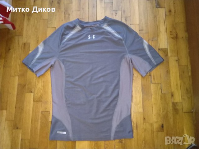 Under Armour маркова спортна тениска метал компресион размер ХЛ, снимка 1 - Тениски - 37469855