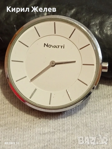 Елегантен модерен дизайн дамски часовник Novatti много красив 47572, снимка 2 - Дамски - 53482083