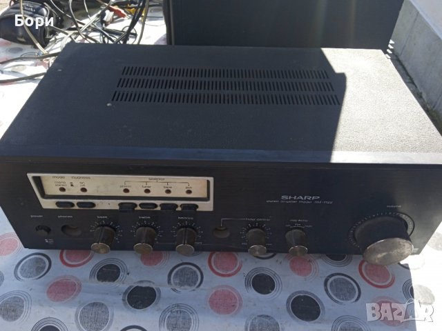SHARP SM-1122 STEREO Усилвател, снимка 5 - Ресийвъри, усилватели, смесителни пултове - 39730459