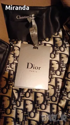 Christian Dior кожено яке, снимка 3 - Якета - 47513560