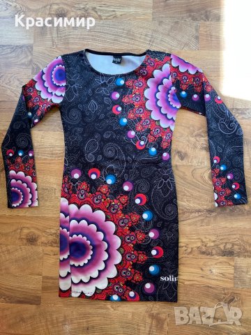 Дамска рокля еластична, размер М