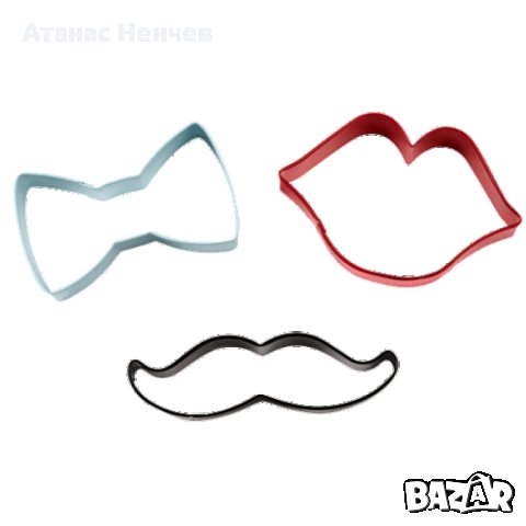 Комплект резци за сладки Wilton, снимка 2 - Форми - 43400617