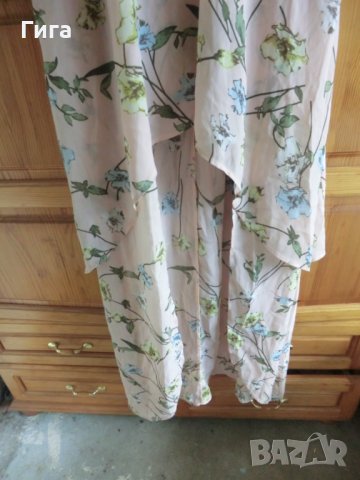 Нова дълга рокля, отпред къса, снимка 5 - Рокли - 33465613