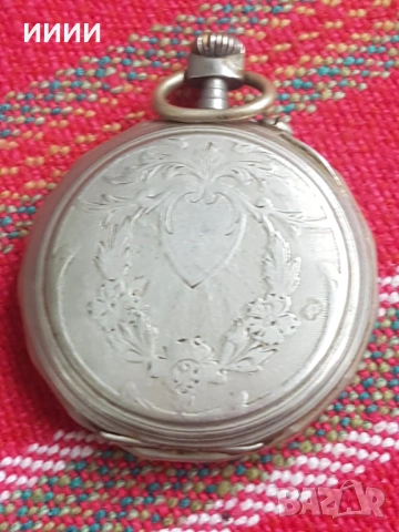 Джобен часовник ARGENTAN 2, снимка 2 - Антикварни и старинни предмети - 53380181