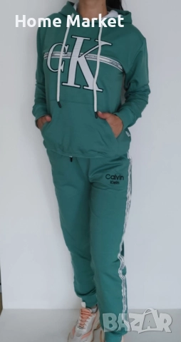 Дамски екип Внос от Турция Доставка до 3 дни с преглед и тест Материята е памук и еластан. Логото е , снимка 2 - Спортни екипи - 51617209