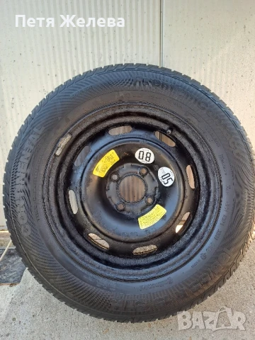 Резервна гума CONTINENTAL 195/65/15, снимка 2 - Гуми и джанти - 51329026