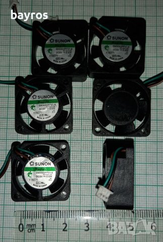 Вентилатор,25mm. X 25mm. X 10mm. FAN SUNON GM0502PFV1-8, 5VDC., снимка 6 - Други - 40125991