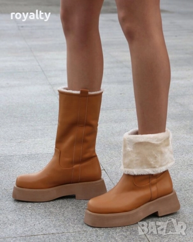 Равни боти - кафява кожа