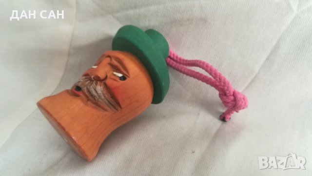 резбована глава шапка висулка, снимка 2 - Статуетки - 27025504