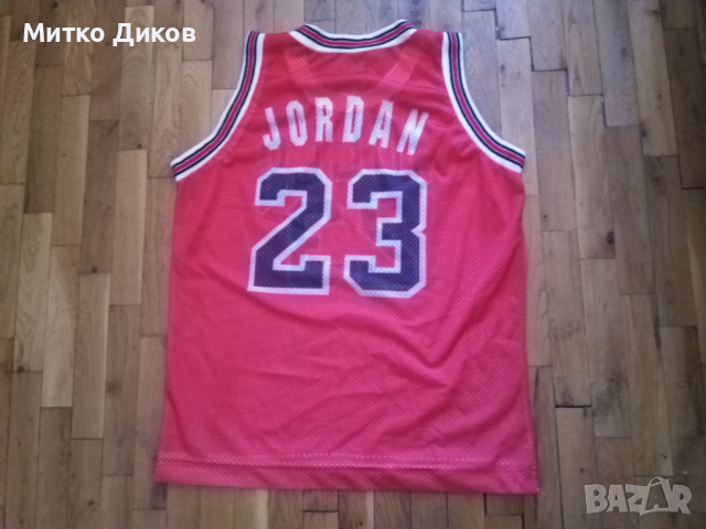 Баскетболна тениска Шампион -Чикаго Булс НБА №23 Майкъл Джордан размер М, снимка 6 - Баскетбол - 36447406