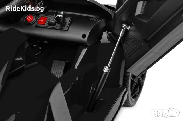 Детска акумулаторна кола Lamborghini SVJ - черна, с дистанционно, снимка 15 - Детски велосипеди, триколки и коли - 49963804
