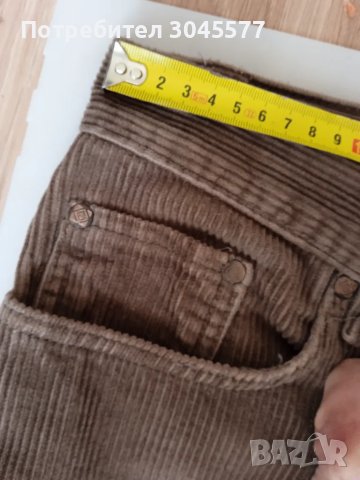 Панталон рипсено кадифе памучно размер 52, снимка 5 - Панталони - 48811817