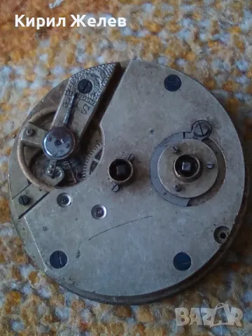 МЕХАНИЗЪМ от РЯДЪК СТАР ШВЕЙЦАРСКИ ДЖОБЕН ЧАСОВНИК с ПОРЦЕЛАНОВ РИМСКИ ЦИФЕРБЛАТ 25772, снимка 13 - Антикварни и старинни предмети - 48623450