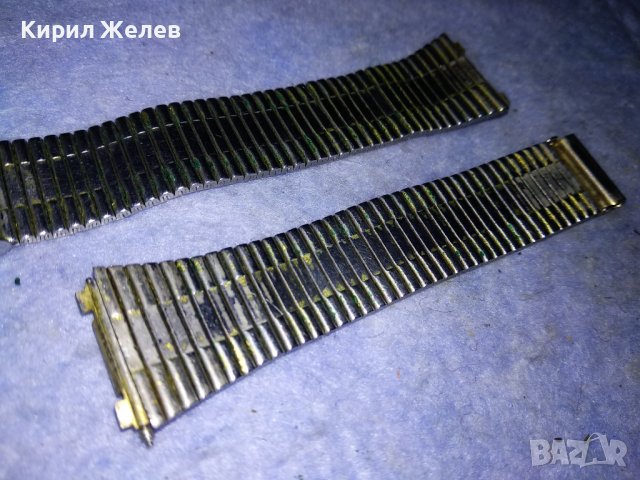 СТАРА КРАСИВА СТИЛНА ВИНТИДЖ ПЛЕТКА СТОМАНЕНА ВЕРИЖКА за ЧАСОВНИК НЕРЪЖДАЕМА 37115, снимка 11 - Каишки за часовници - 40135827