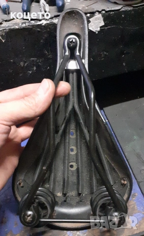 кожена седалка "Lepper", снимка 3 - Аксесоари за велосипеди - 53565297