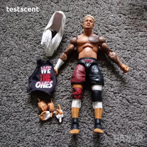 Екшън фигура WWE Solo Sikoa Bloodline Соло Сикоа Elite Mattel играчка figure, снимка 15 - Колекции - 48407280