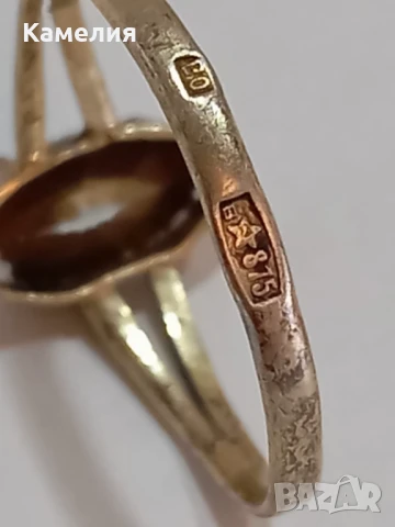 Руско сребро , снимка 6 - Пръстени - 51316423