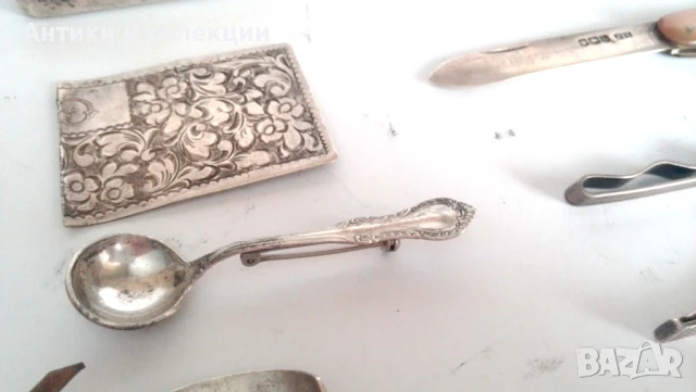 Стари сребърни и посребрени предмети по договаряне, снимка 14 - Антикварни и старинни предмети - 51262341