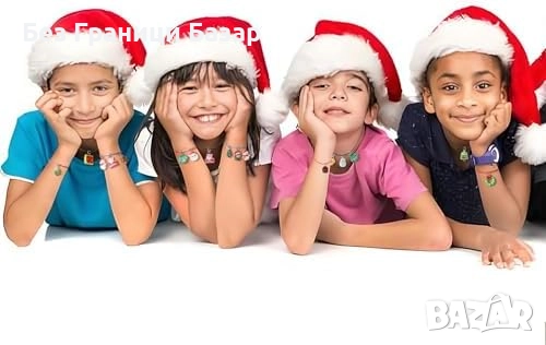 Нов Коледен адвент календар 2025 с бижута за деца – 24 изненади колие гривна, снимка 6 - Други - 52002035