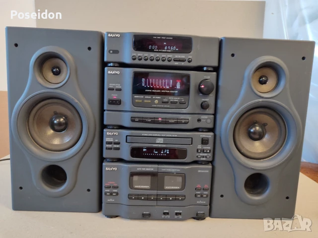 Sanyo DC-T55 Аудио Система, снимка 2 - Аудиосистеми - 51031147