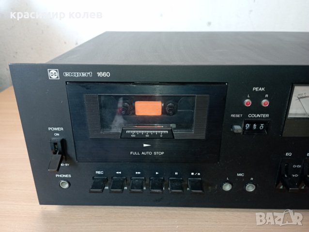 касетен дек "SANYO EXPERT 1660", снимка 3 - Декове - 40823117