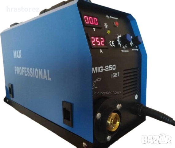 250 Ампера ТЕЛОПОДАВАЩО - MAX PROFESSIONAL - Телоподаващ Апарат 250А, снимка 5 - Други машини и части - 52253997