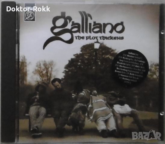 Galliano – The Plot Thickens (1994, CD), снимка 1 - CD дискове - 44909927