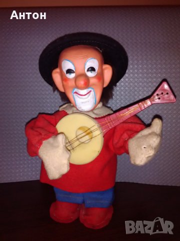 Стара СОЦ-механична играчка Клоун., снимка 9 - Антикварни и старинни предмети - 27259803