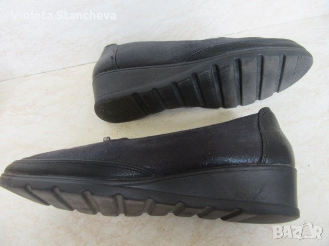 ЧЕРНИ ДАМСКИ ОБУВКИ № 38, снимка 4 - Дамски ежедневни обувки - 37483235