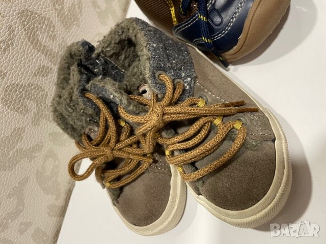 Сет обувки есен/зима 19/20 номер Zara,Carters, снимка 2 - Бебешки боти и ботуши - 38135735