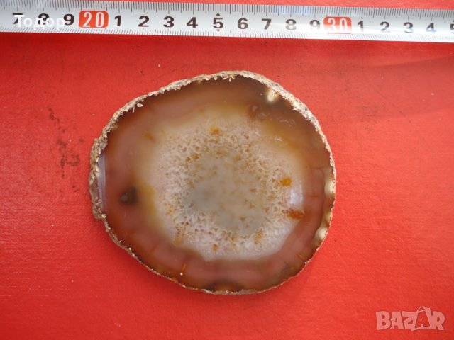 Полиран минерал ахат халцедон 2