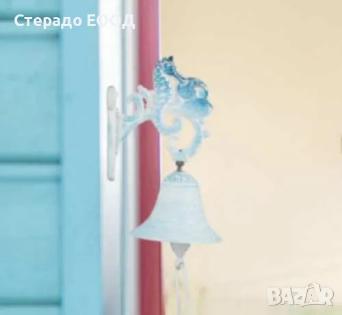 КАМБАНА С МОРСКО КОНЧЕ, снимка 3 - Декорация за дома - 47694445