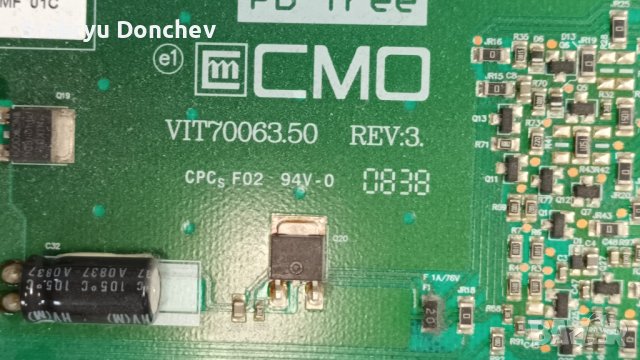 Philips 26PFL3403/10 с дефектен Main Board - V260B1-L11 Rev.C1/40-1PL37C-PWF1XG/VIT70063.50 REV:3, снимка 6 - Части и Платки - 40097860