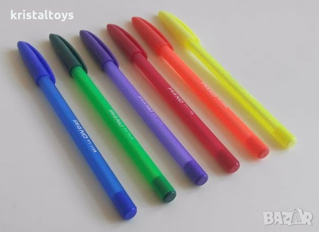 Химикал с капачка - Пиано Piano Ball Pen цветен в Ученически пособия ...