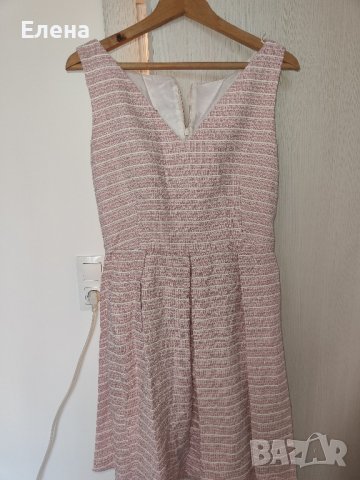 Розова рокля на Елизабет. М размер., снимка 1 - Рокли - 43814498