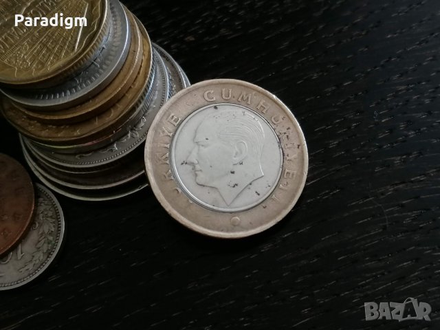 Монета - Турция - 1 лира | 2012г., снимка 2 - Нумизматика и бонистика - 28601258