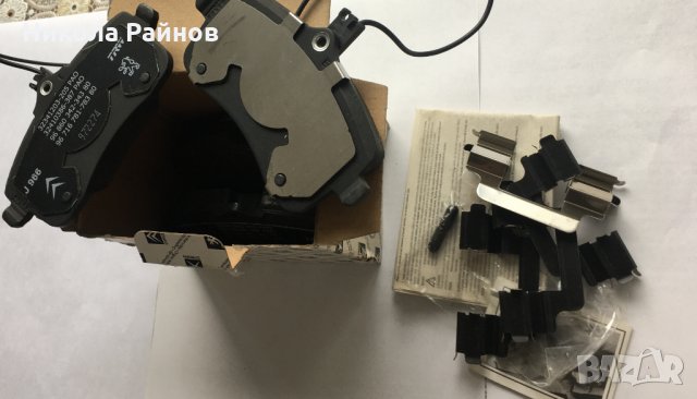 Оригинални предни накладки за Peugeot 407-1.6-2.0HDI, снимка 3 - Части - 28620675