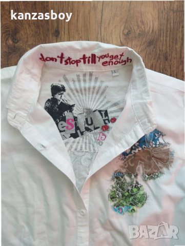 desigual - страхотна дамска блуза КАТО НОВА, снимка 2 - Тениски - 33361666