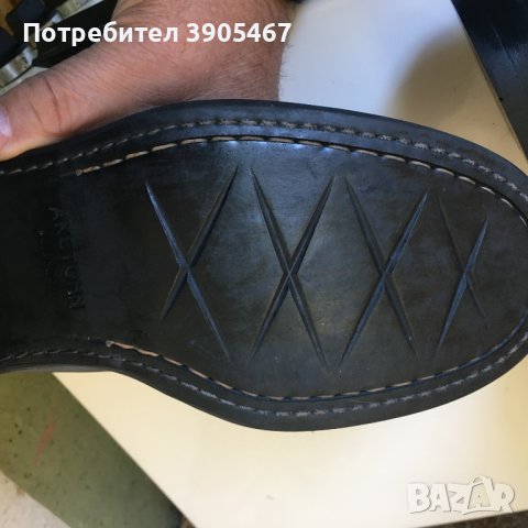  кожени MADE IN ITALY №44, снимка 3 - Мъжки боти - 43454620